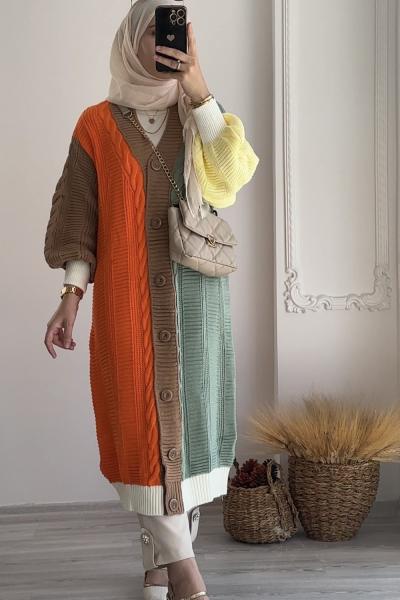 Beren Hırka Turuncu