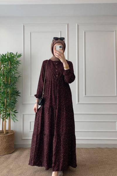 Çıtır Viskon Kahverengi