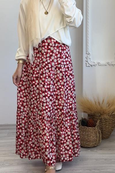 Sinem Etek Kırmızı